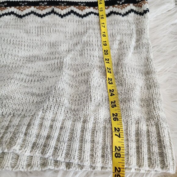 Vintage Dillards XL Fair Isle Nordic Grandpa Sweater Acrylic Knit Pull Over - Picture 10 of 14